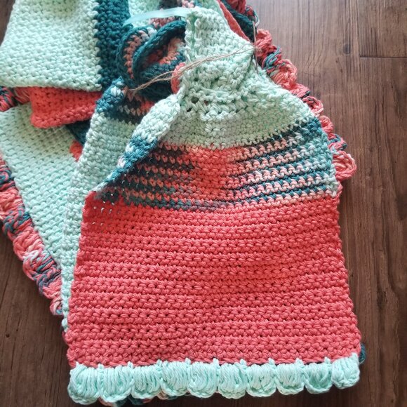 6 Piece Knitted Handmade Kitchen Set - Picture 2 of 8